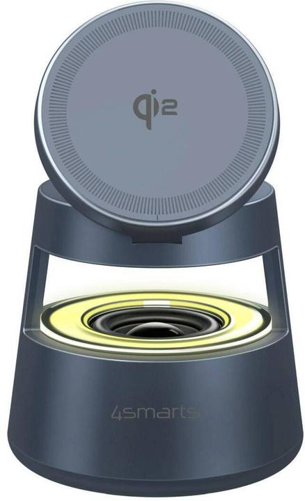 Actual product image 4smarts Wireless Charger Aura Sound, Induktion Ladestandard: Qi2 (30 W)