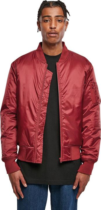 Actual product image Build Your Brand Contrast Bomber Jacket (4XL)