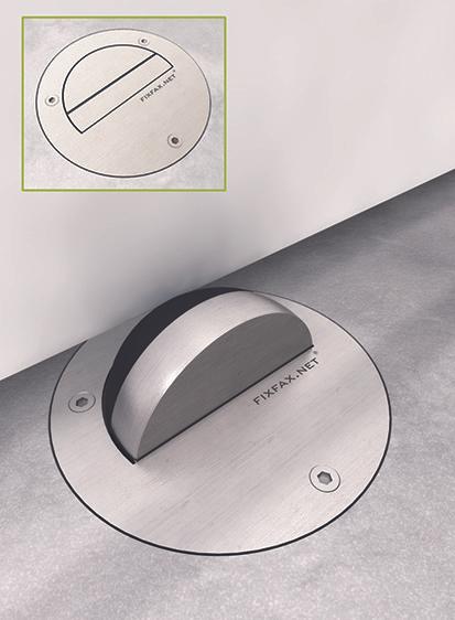 Immagine prodotto Fixfax Paracolpi per porte a pavimento (1 Pezzo/i, Ø 7 x 3,5 cm)