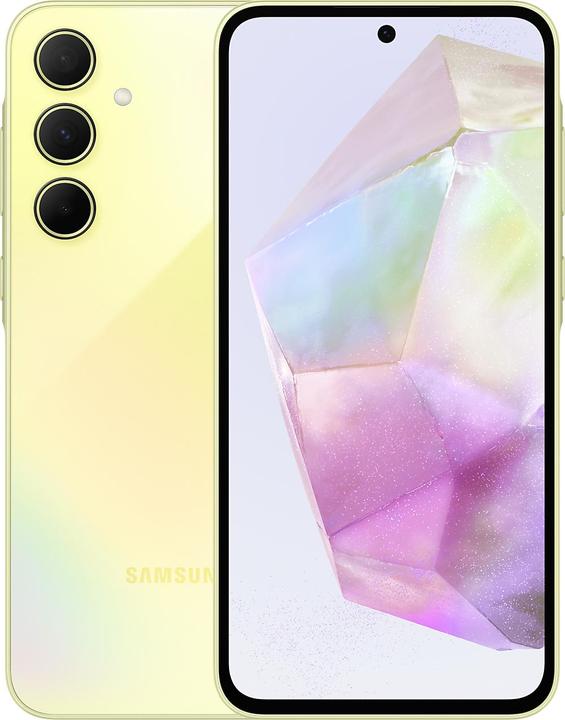 Image du produit Wind Tre Samsung Galaxy A35 5G (128 Go, Awesome Lemon, 6.60", Double SIM hybride, 5G)