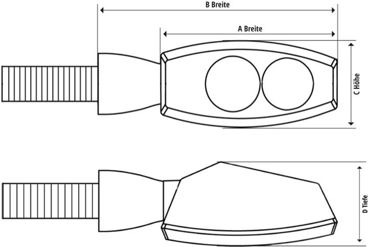 Image du produit Highsider Clignotant LED SONIC-X1