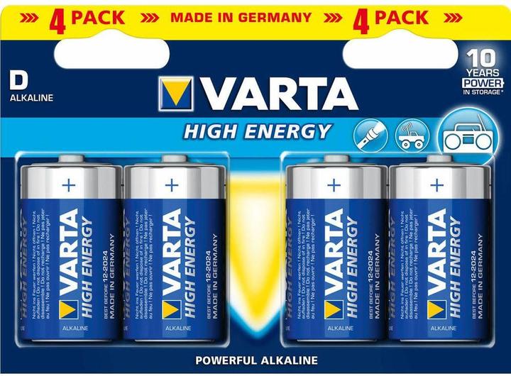 Produktbild Varta Longlife Power (4 Stk., D, 16500 mAh)
