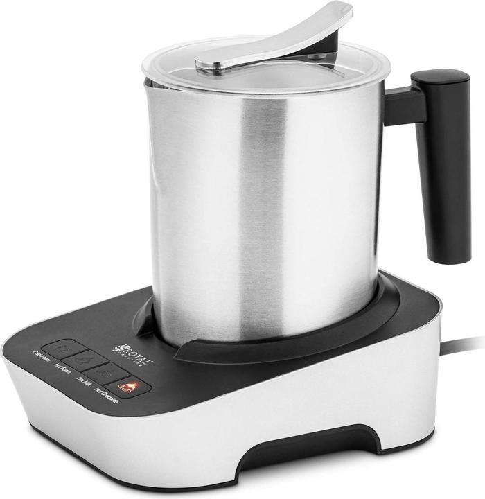 Produktbild Royal Catering Elektrischer Milchschäumer Milchaufschäumer Induktion 0,6 l 4 Programme (60 cl)
