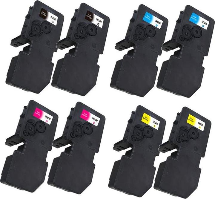Actual product image Hermex Compatible toner for Kyocera ECOSYS M5521cdw (M, C, Y, FC)