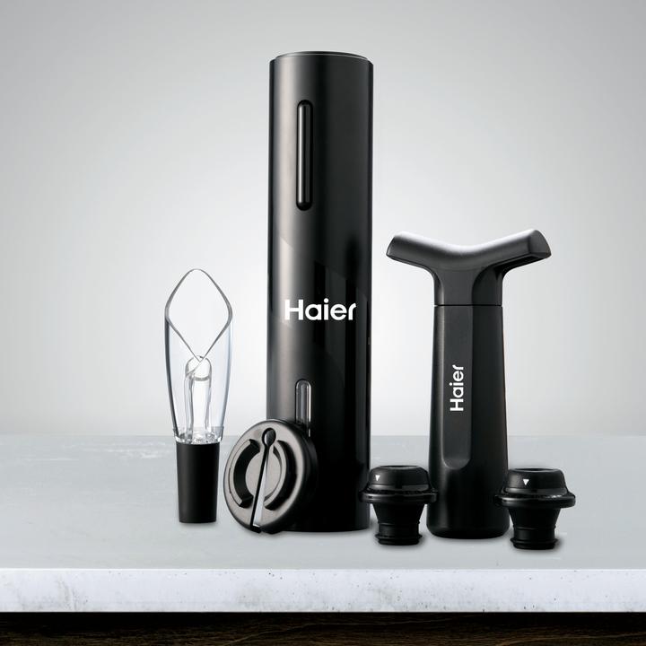 Produktbild Haier Elektrisches Weinset mit USB Stick (Weinbelüfter, Weinpumpe)