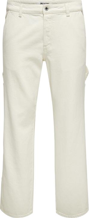 Actual product image Only & Sons Onsedge Straight Car Ecru1088pimdnm Noos (W31/L32)