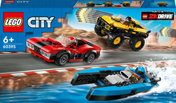 Produktbild LEGO City Rennfahrzeuge Kombiset (60395, LEGO City)