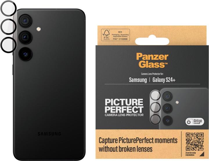 Actual product image PanzerGlass PicturePerfect Camera-Objektivabdeckung (1 Piece, Samsung Galaxy S21)