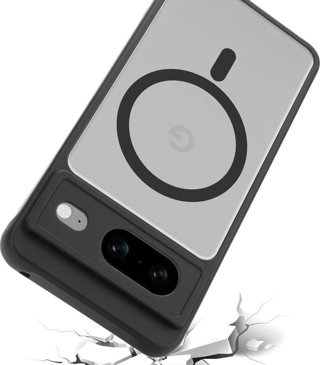 Immagine prodotto Cadorabo Cover per Google Pixel 8 5G compatibile con la protezione MagSafe TPU (Google Pixel 8)