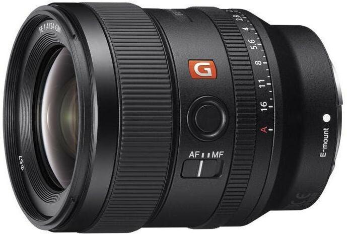 Sony FE 24mm f/1.4 GM (Sony E, Plein format)