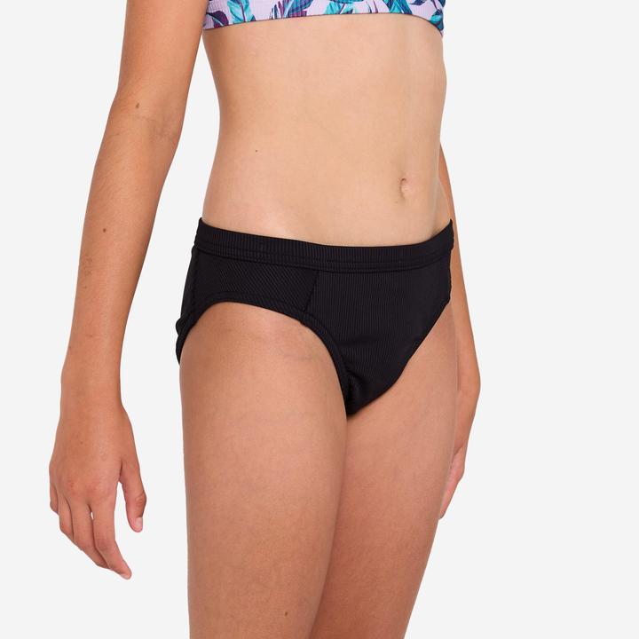 Produktbild Olaian Bikini-Hose Surfen Mädchen Alma Hao schwarz