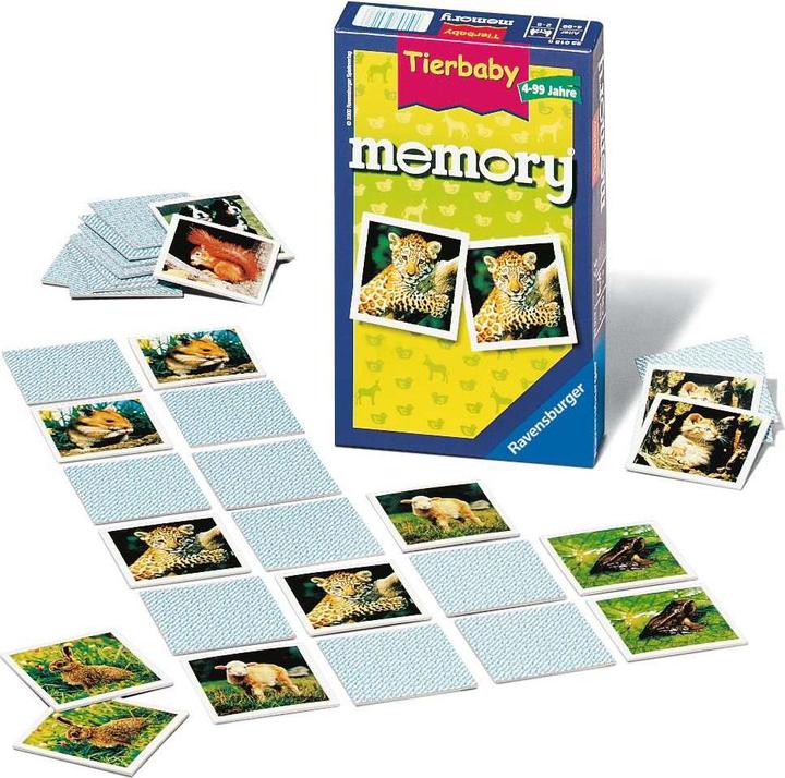 Actual product image Ravensburger Animal Baby Memory (German)