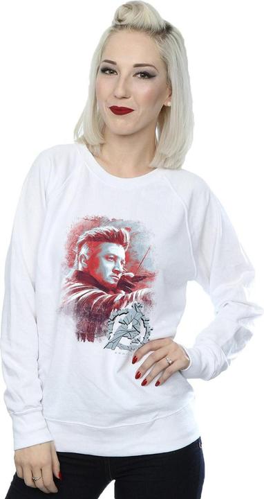 Avengers Endgame Hawkeye gebürstetes Sweatshirt