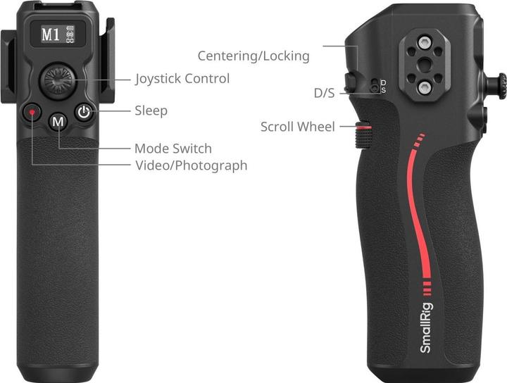 Image du produit SmallRig Handle with Follow Focus for DJI RS Series 4329 (Gimbal Aide à la mise au point)