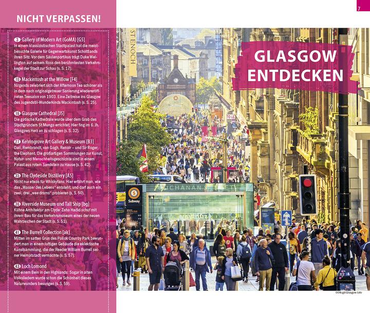 Produktbild CityTrip Glasgow (Deutsch, Doreen Reeck, 2023)