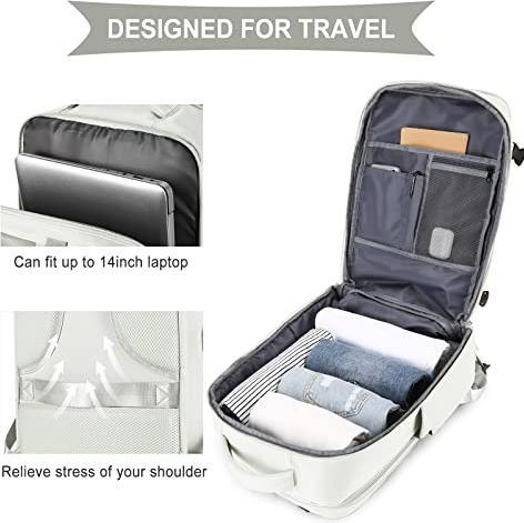 Produktbild Only-Bags.Store Grosser Reiserucksack, Handgepäck Rucksack, Wanderrucksack Wasserdicht Outdoor Sport Rucksack Casual