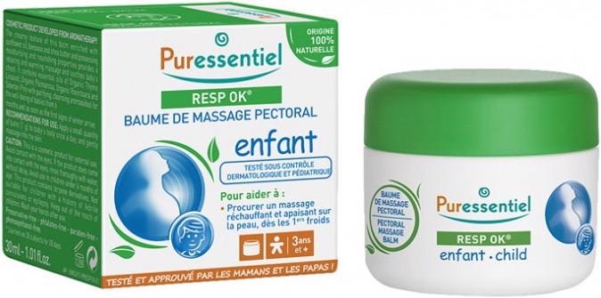 Produktbild Puressentiel RESP OK Pektoral Massagebalsam Kind (60ml)