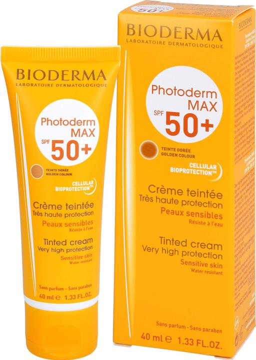 Image du produit Bioderma Photoderm MAX Crème Teintée SPF 50+ (Crème solaire, SPF 50, 40 ml)