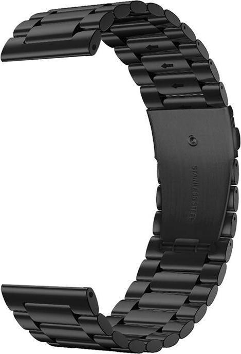 Produktbild Colmi Stainless Steel Smartwatch Strap Black 22mm (22 mm, Edelstahl)