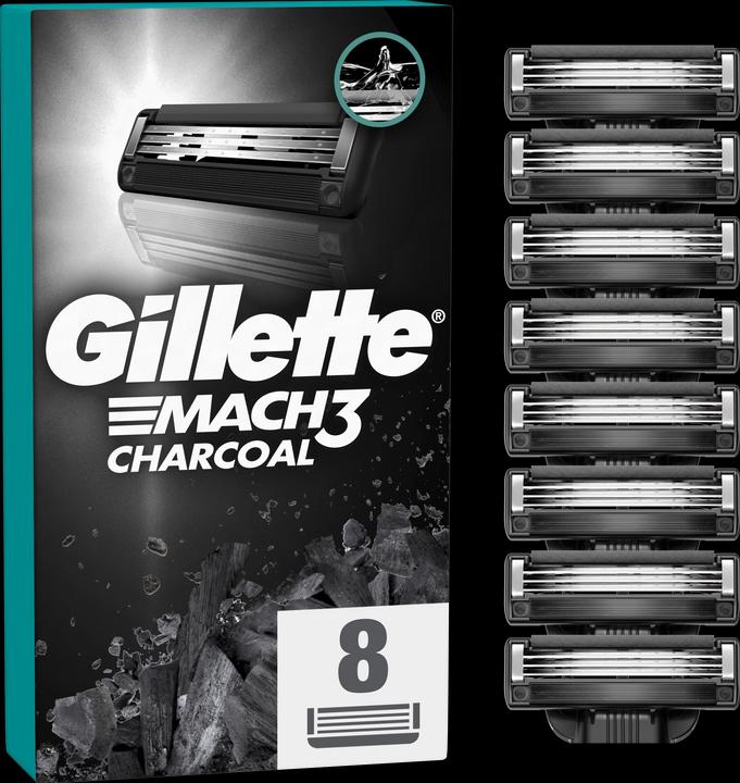 Image du produit Gillette Venus Gillette - Mach3 Charcoal replacement head - Variant : 8 pcs (8 x)
