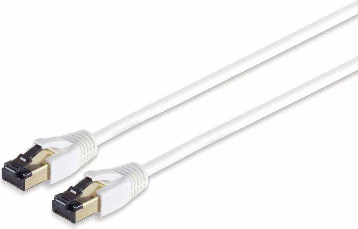 Produktbild Shiverpeaks Helos Patchkabel F/FTP Cat 8.1 weiss 5,0m -Twisted Pair, doppelt geschirmt, 4 x 2 x AWG 26 (PiMF, CAT8.1, 5 m)