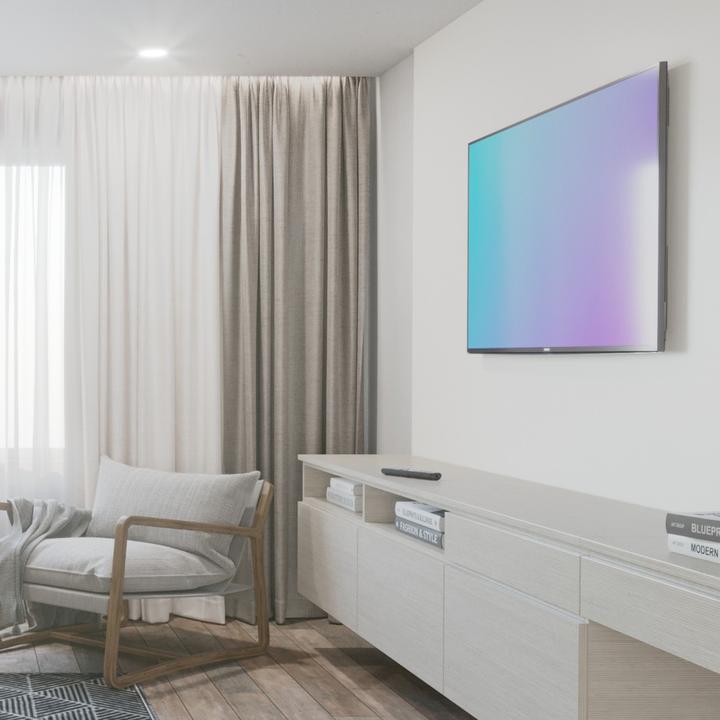 Produktbild Hama TV-Wandhalterung, starr, 191 cm (75") bis 40 kg, Wandabstand 2,3 cm (Wand, 75", 40 kg)