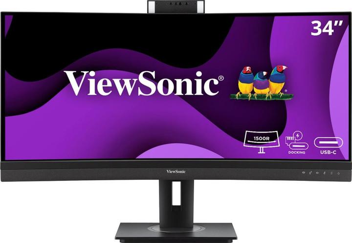 Produktbild Viewsonic 86,4cm VG3457CV curved 21:9 HDMI/DP/USBC/LAN UWQHD (3440 x 1440 Pixel, 34")
