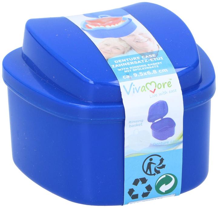 Produktbild Vivamore Denture case 9,5x9,2x6,8cm