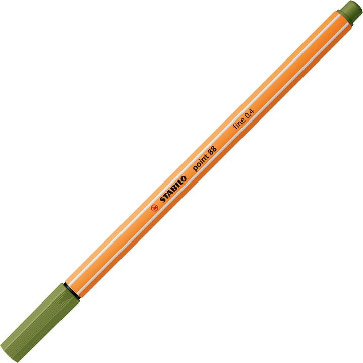 Actual product image STABILO Point 88 (Moss green, 1 x)