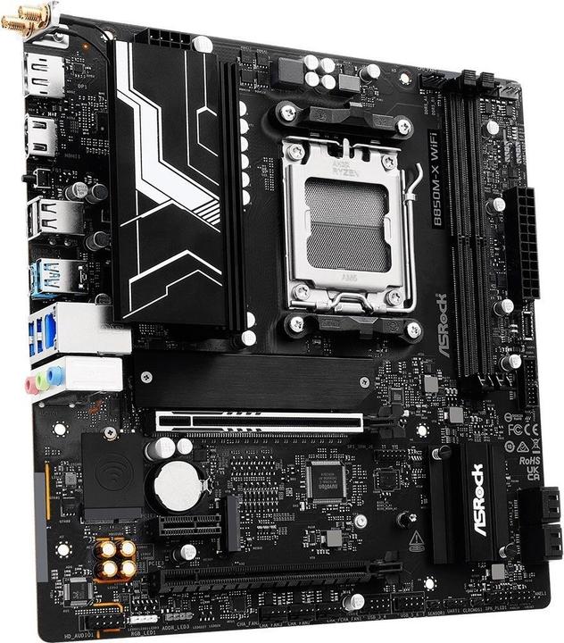 Produktbild AsRock B850M-X Wifi R2.0 (AM5, AMD B850, mATX)