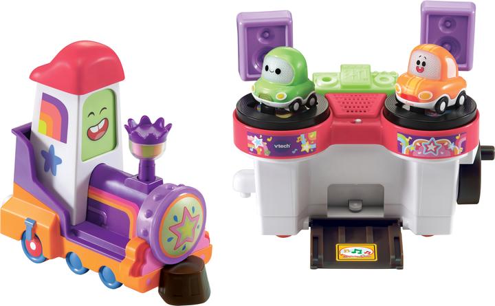 Produktbild VTech Tut Tut Cory Flitzer - DJ Bahnschiene