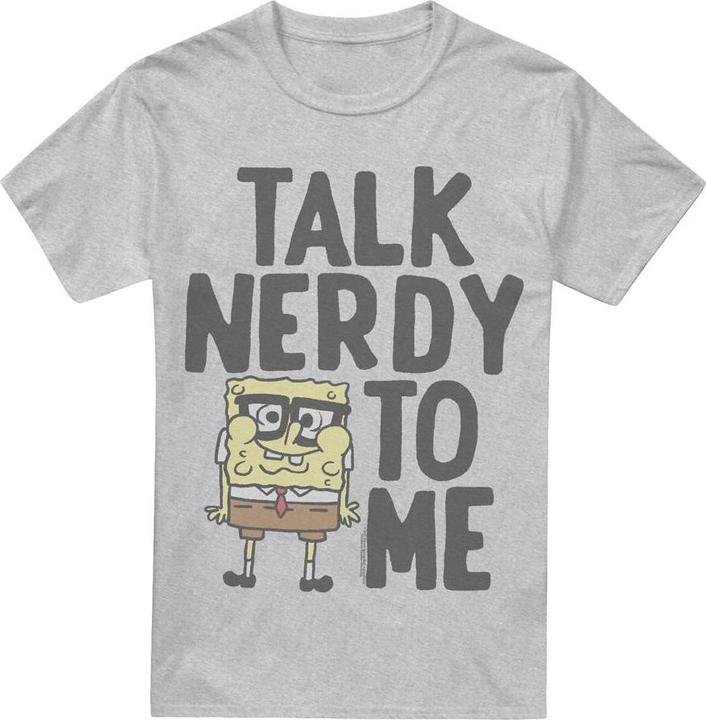 Produktbild Spongebob Squarepants Talk Nerdy To Me TShirt (4XL)