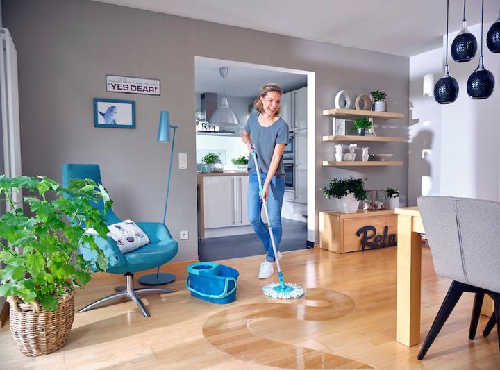 Actual product image Leifheit CLEAN TWIST Ergo Disc Mop Set (1 pcs.)