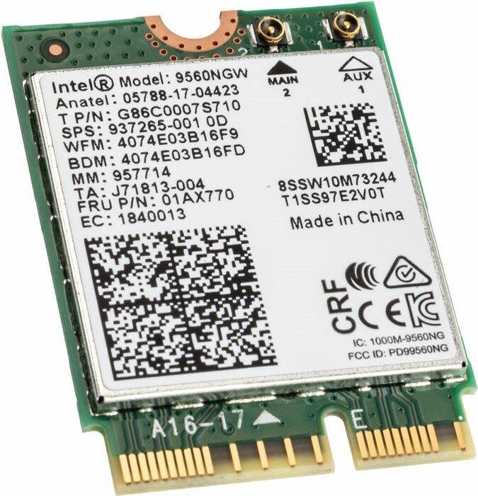 Intel Wireless-AC 9560 (M.2 E Key)