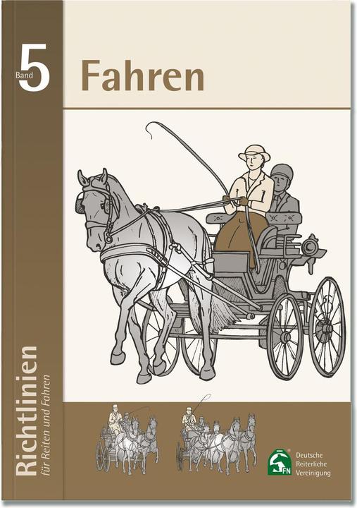 Image du produit Richtlinien für Reiten und Fahren 5 (Allemand, Fédération équestre allemande (FN), 2017)