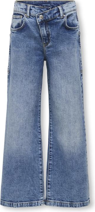 Only KOGCHERRY Weiter Beinschnitt Jeans Jeans mit weitem Bein (128)
