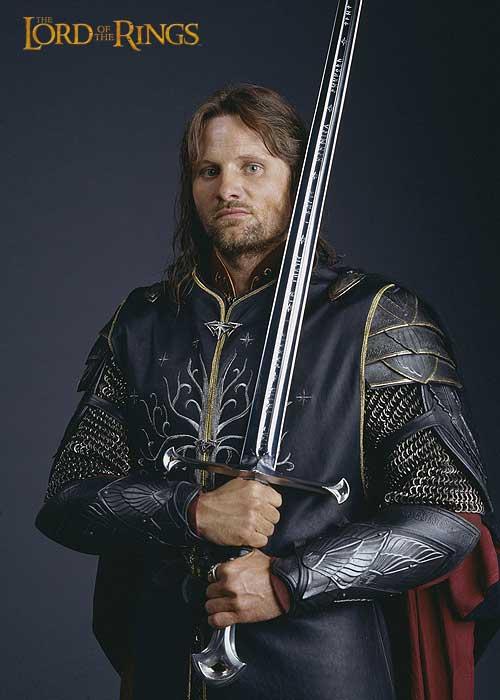 Actual product image United Cutlery Lord of the Rings Anduril: by King Elessar