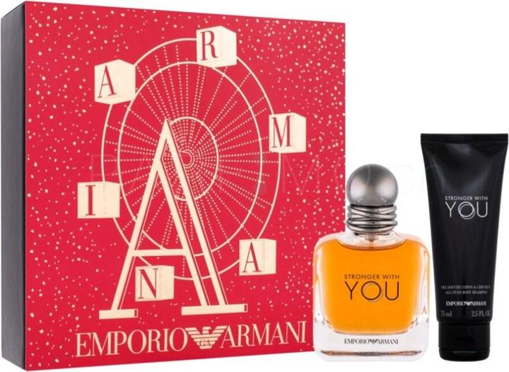Immagine prodotto Giorgio Armani Set Emporio Stronger With You He Eau de Toilette 50ml+Shower Gel 75ml (Eau de toilette, 50 ml)