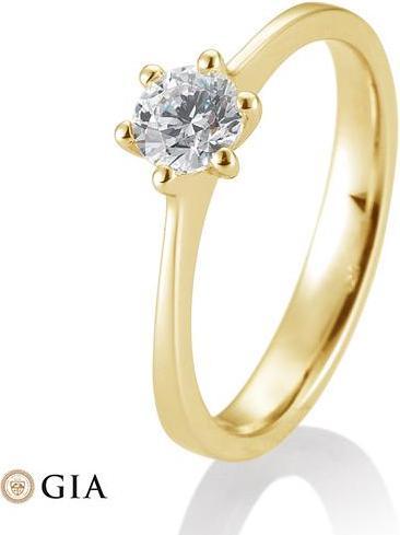 Breuning 6er Krappe 0,40-0,60 ct. (49, 750/18 K Gold)