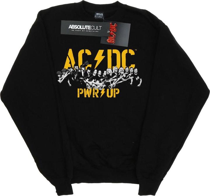 Produktbild AC/DC PWR UP Portrait Motion Sweatshirt aus Baumwolle (4XL)