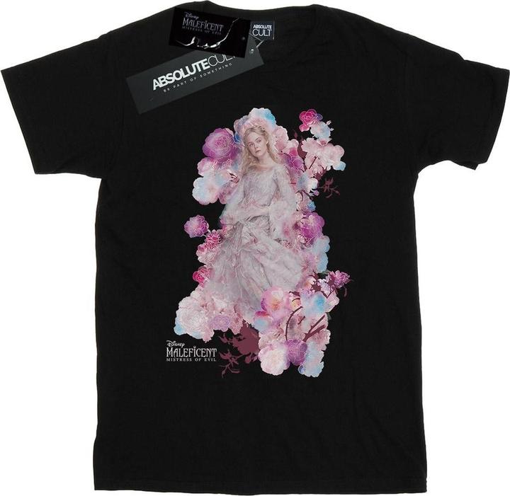 Disney Maleficent Mistress Of Evil Aurora Rose Bush Maglietta Uomo (S)