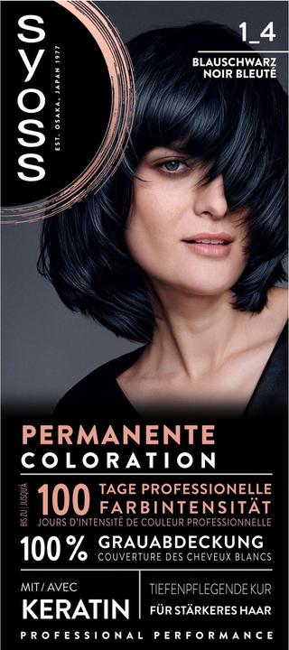 Produktbild Syoss Permanente Coloration (1 4 Blauschwarz)