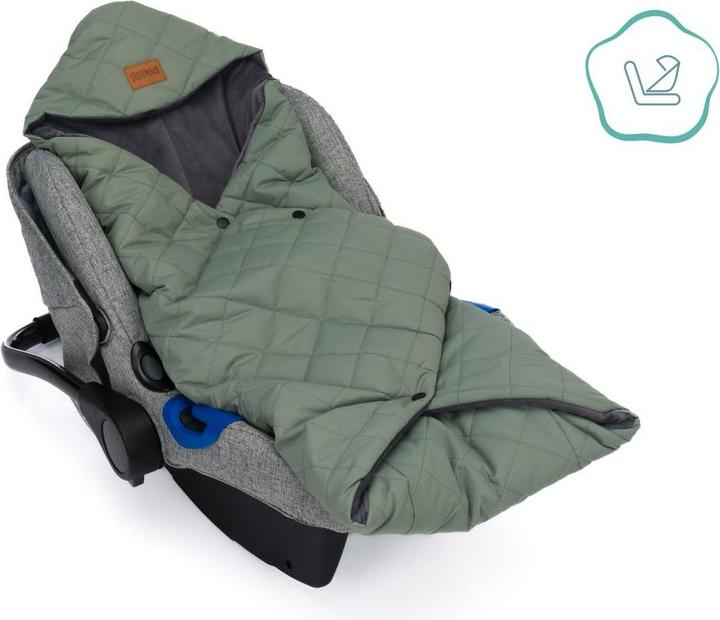 Actual product image Fillikid Fusssäcke für Babyschalen & Babywannen Einschlagdecke Palü für Babyschalen und Babywannen