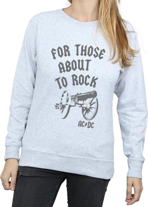 Produktbild AC/DC For Those About To Rock Cannon Sweatshirt (XL)