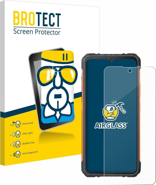 Immagine prodotto BROTECT AirGlass pellicola protettiva in vetro AirGlass protegge lo schermo con una pellicola protettiva in (1 Pezzo/i, Cubot King Kong 3)
