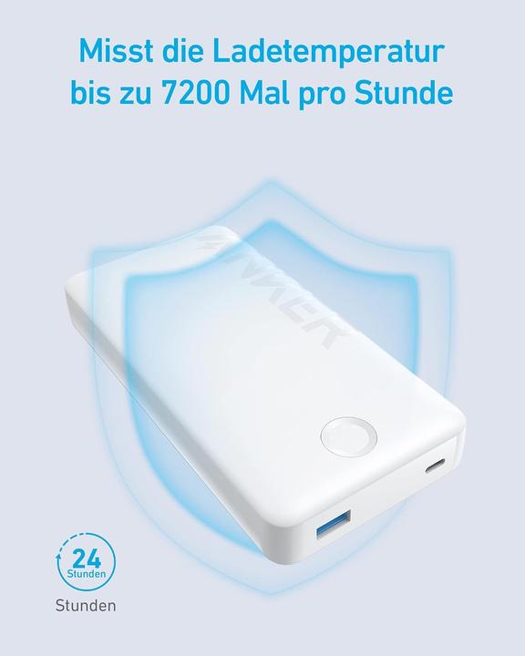 Produktbild Anker Powerbank PowerCore 20K II 20.000mAh Akku (20000 mAh, 15 W)