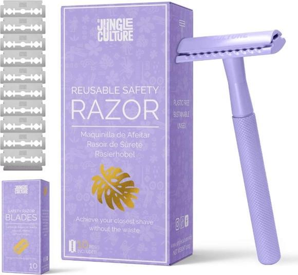 Actual product image Jungle Culture - Reusable razor plane in purple