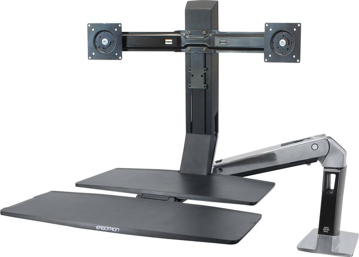 Image du produit Ergotron WorkFit-A, Dual, avec surface de travail+ (Tables, 24")