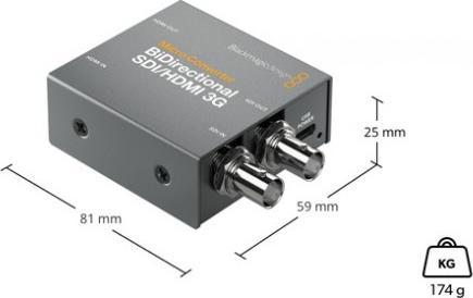 Immagine prodotto Blackmagic SDI – HDMI 3G PSU (Analogico -> Digitale)