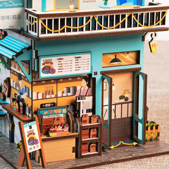 Produktbild Tonecheer Cape Coffee Shop - Miniaturhaus